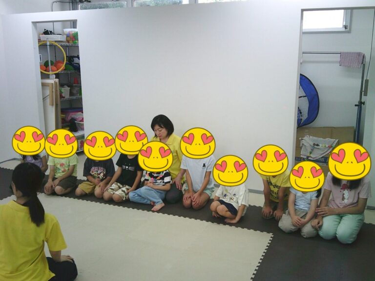 8月６日 （水）　　縄運動☆だるまさんがころんだ　児童発達支援・幕張本郷・千葉市